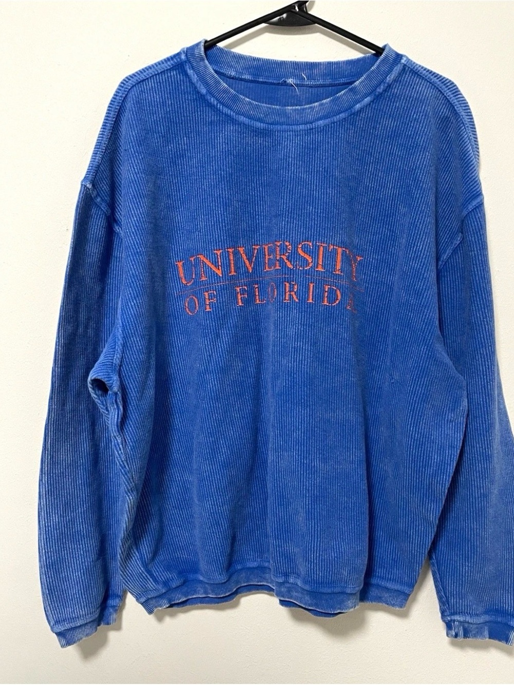 University of Florida Blue Corded Sweatshirt - Unbranded